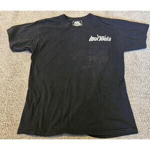 Vintage Mac Tools Graphic T-shirt Size Large Black